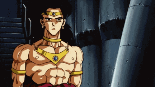 Broly I Cant Hear You GIF