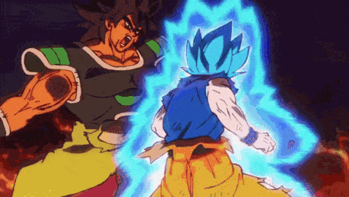 Broly Movie Goku GIF