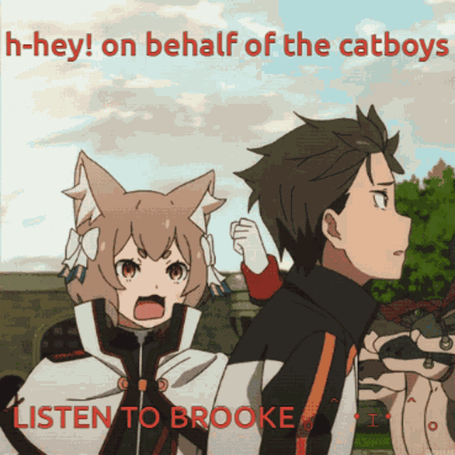 Brooke Catboy GIF