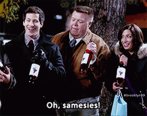 Brooklyn Nine Nine Oh Samesies GIF