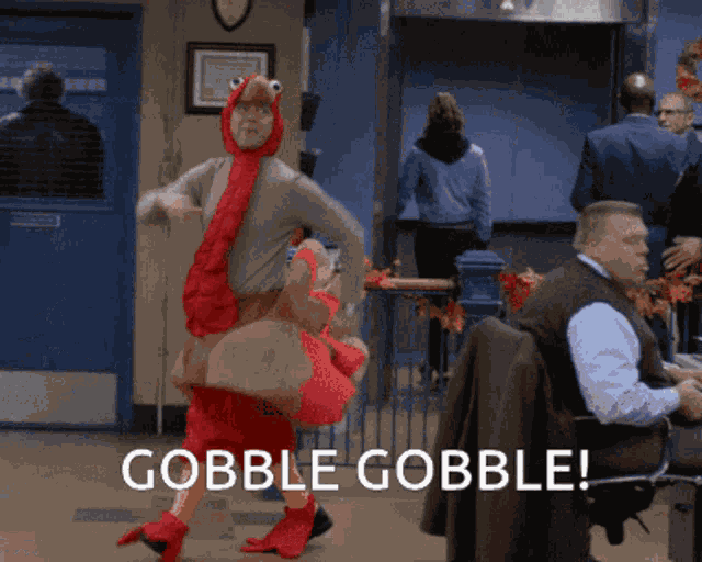 Brooklyn99 Thanksgiving GIF