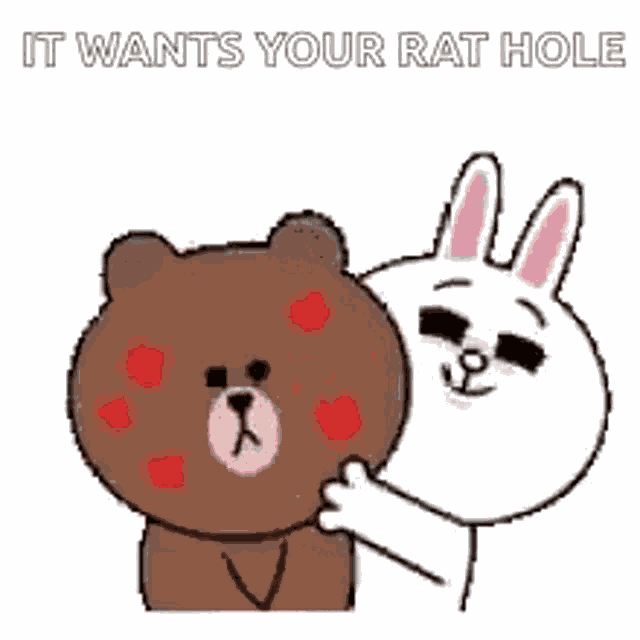Brown Cony GIF