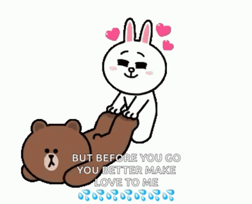 Brown Cony GIF