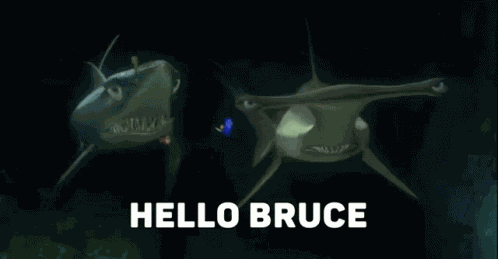 Bruce Hello GIF