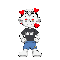 Bruh Zhot Jr Sticker