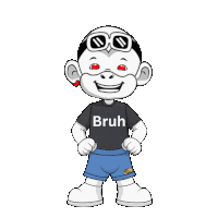 Bruh Zhot Jr Sticker