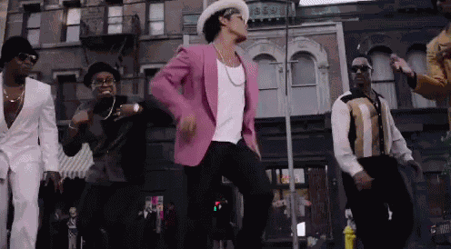 Bruno Mars Dance GIF