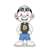 Btc Meme Bitcoin Laugh Sticker