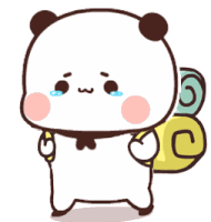 Bubu Crying Bubu Leaving Sticker