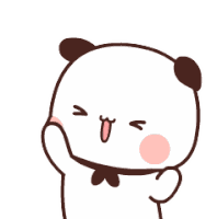 Bubu Cute Dancing Sticker