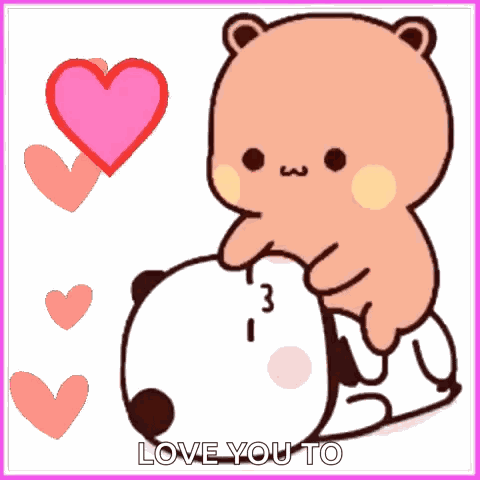 Bubu Dudu Kisses GIF