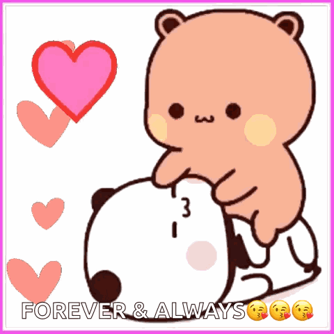 Bubu Dudu Kisses GIF