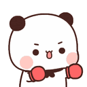 Bubu Fighting Sticker