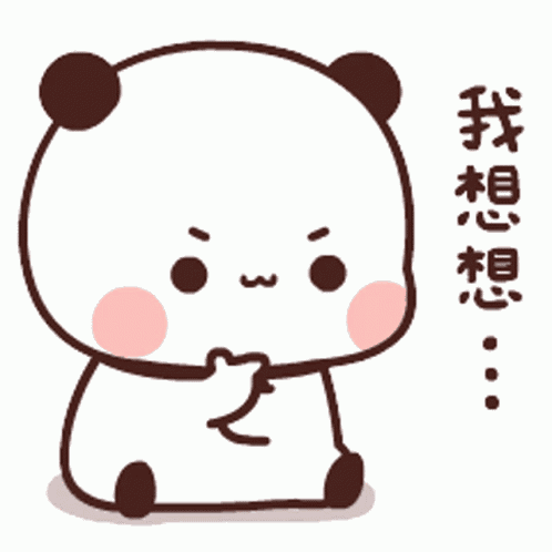 Bubu Think Bubu Dudu GIF