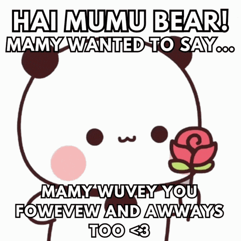 Bububear Mamymoo GIF