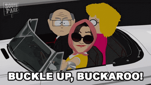 Buckle Up Buckaroo Caitlyn Jenner GIF