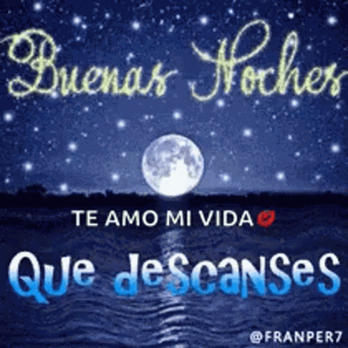 Buenas Noches Descanses GIF