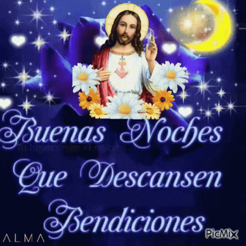 Buenas Noches Jesus Christ GIF