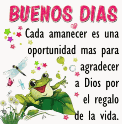 Buenos Días Me Good Morning GIF