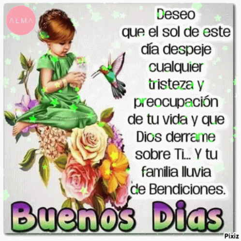 Buenos Dias Bendiciones GIF