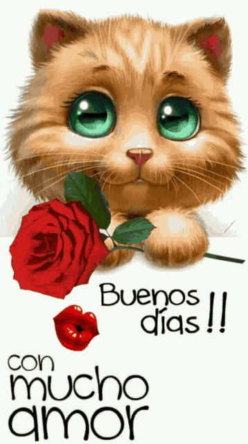 Buenos Dias Mucho Amor GIF