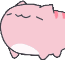 Bugcat Pink Nod Sticker