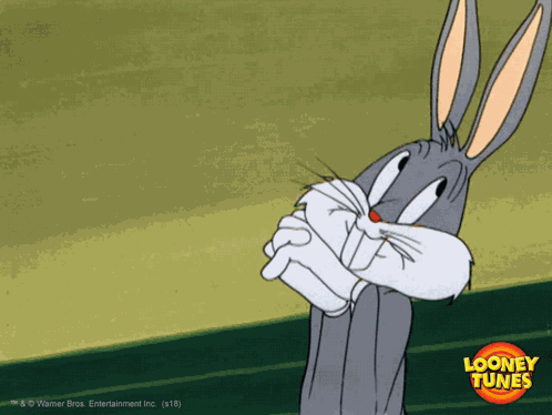 Bugs Bunny Blinking Eyes GIF