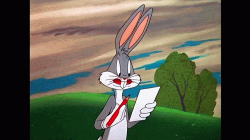 Bugs Bunny Counting GIF
