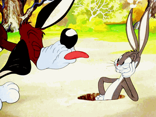 Bugs Bunny Dog GIF