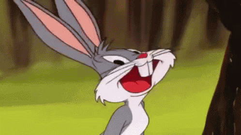 Bugs Bunny Laugh GIF