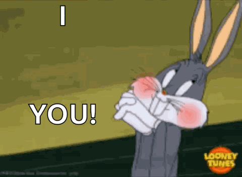 Bugs Bunny Love GIF