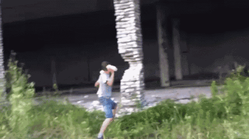 Building Collapse GIF