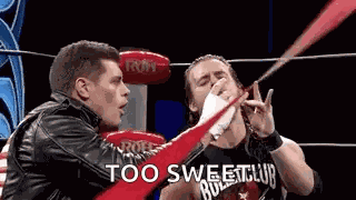Bullet Club Too Sweet GIF