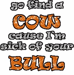 Bullshit Go Find A Cow GIF