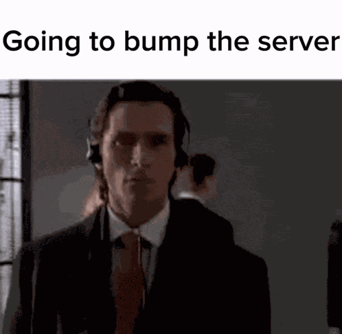 Bump Giong To Bump The Server GIF