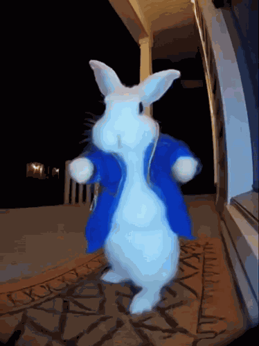 Bunny Clock GIF