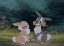 Bunny Kiss Disney GIF