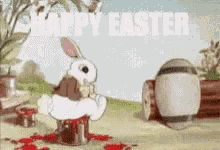 Bunny Painting GIF