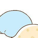 Bunny Tired Sticker