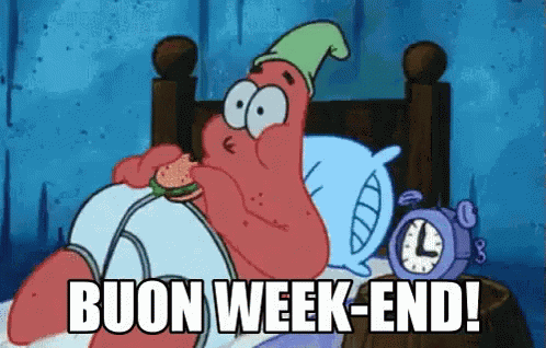 Buon Fine Settimana Fine Settimana Venerdì Sabato Domenica Buon Week-end Felice Week-end GIF