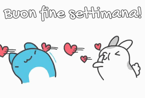 Buon Fine Settimana Fine Settimana Venerdì Sabato Domenica Buon Week-end Felice Week-end GIF