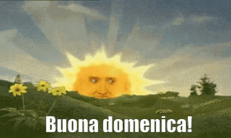 Buona Domenica Nicholas Cage GIF
