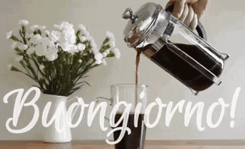Buongiorno Con Il Caffè Buona Giornata A Tutti Buon Giorno Svegliarsi Buondì Felice Giorno GIF