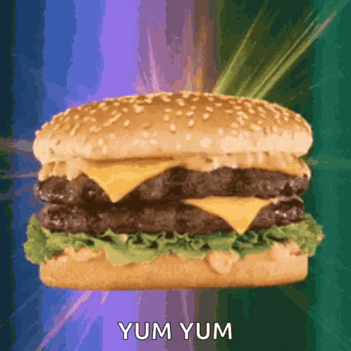 Burger Yum GIF