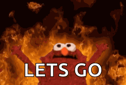 Burn Elmo GIF
