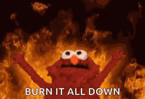 Burn It Down All GIF