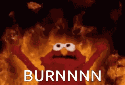 Burning GIF