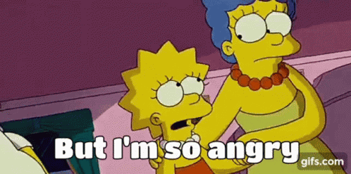 But Im So Angry The Simpson GIF