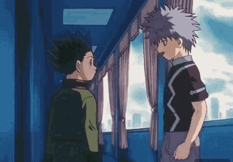 Butt Slap Hunter X Hunter GIF
