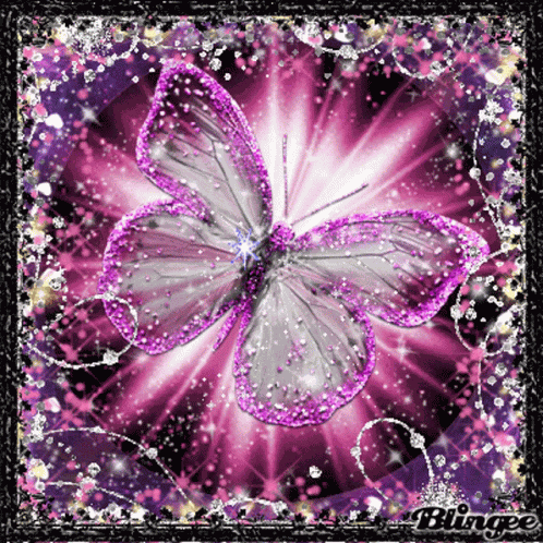 Butterflies Glitters GIF